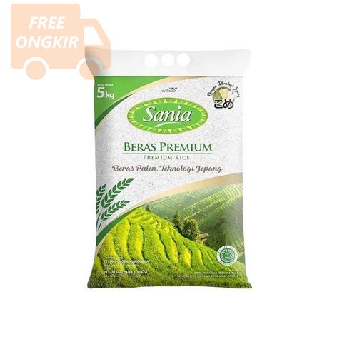 

Beras Premium Sania 5kg free ongkir