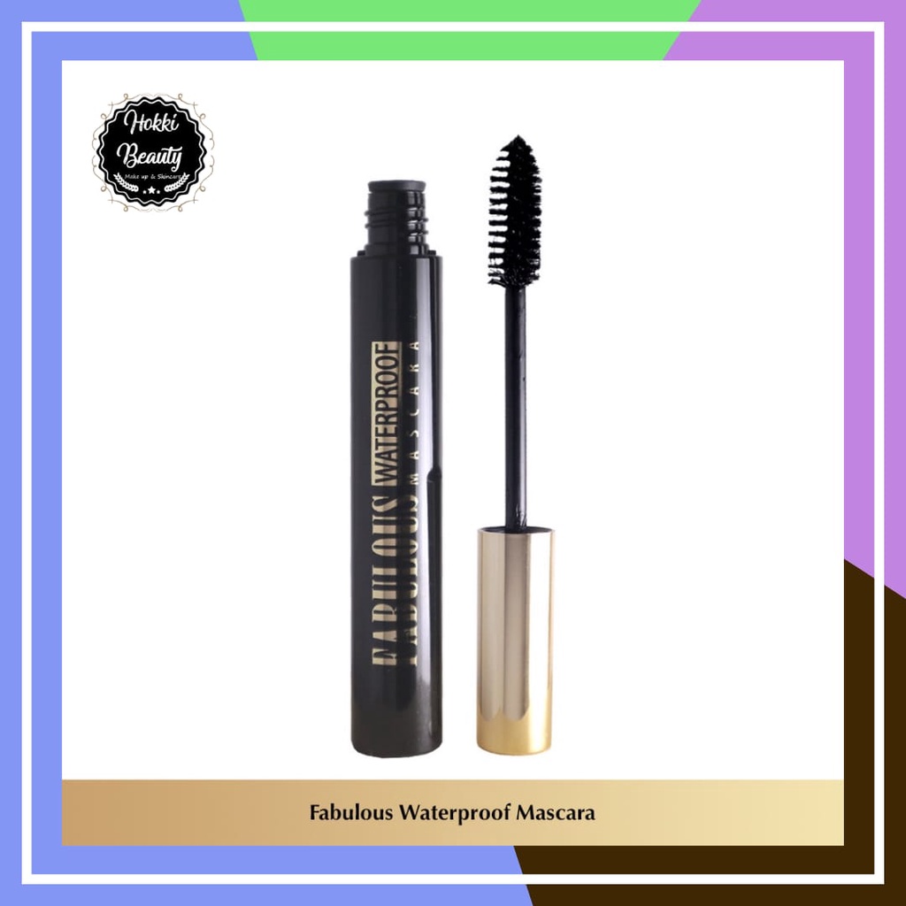 Extica Fabulous Waterproof Mascara - MASKARA Black 7GR