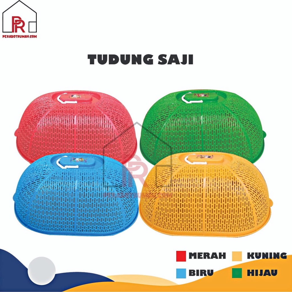 Tudung Saji Plastik Besar Sedang / Tutup Tempat Makan / Tutup Saji