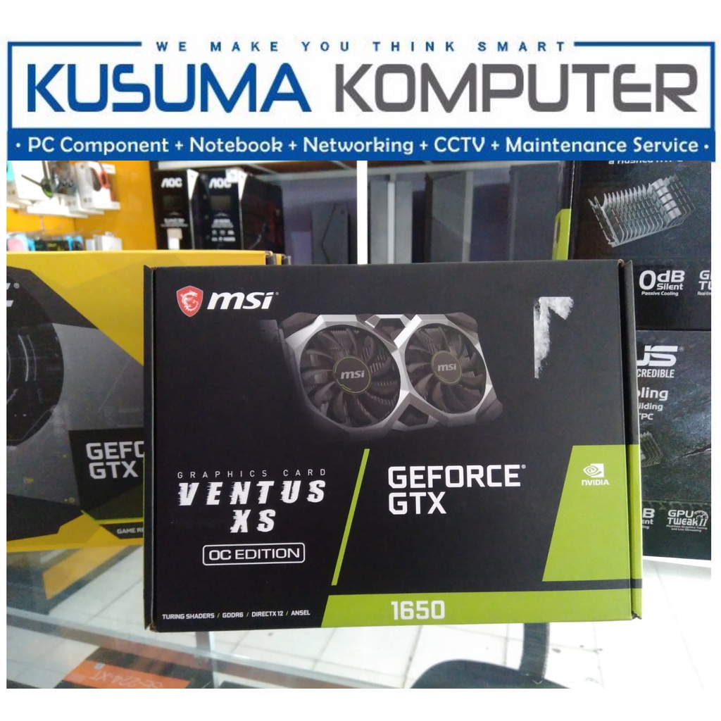 Msi GeForce GTX 1650 D6 VENTUS XS OCV1