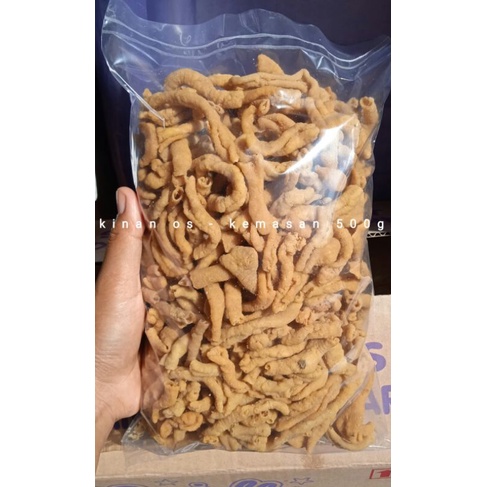 

Keripik Usus Ayam Cap Gentong 500g