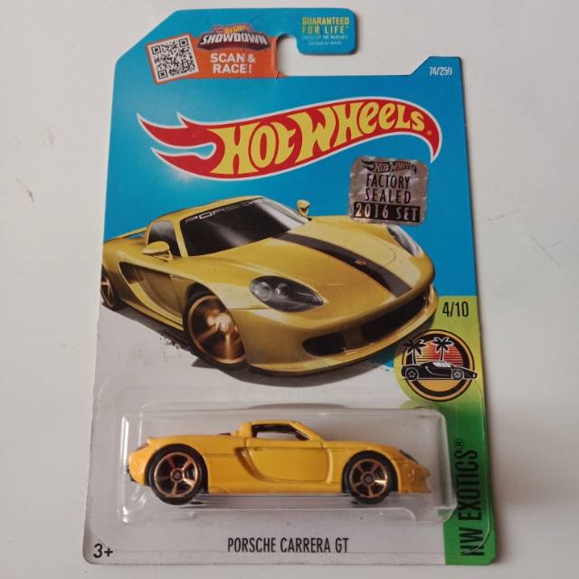 Hotwheels Porsche Carrera GT Factory Sealed