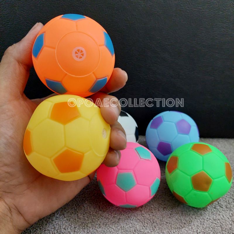 Mainan anak mainan Bayi mainan Bola Karet Bola Cit cit warna cerah