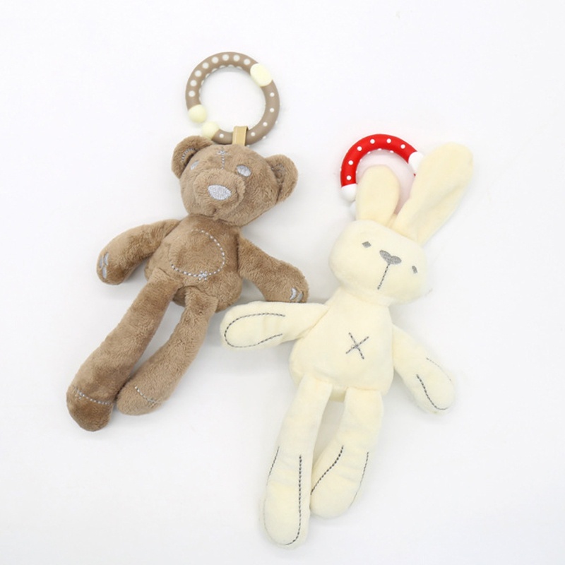 Mary 8 ''Lovely Plush Rabbit/Bear Untuk Boneka Lembut Tidur Mainan Bayi Hadiah Kamar Pembibitan D