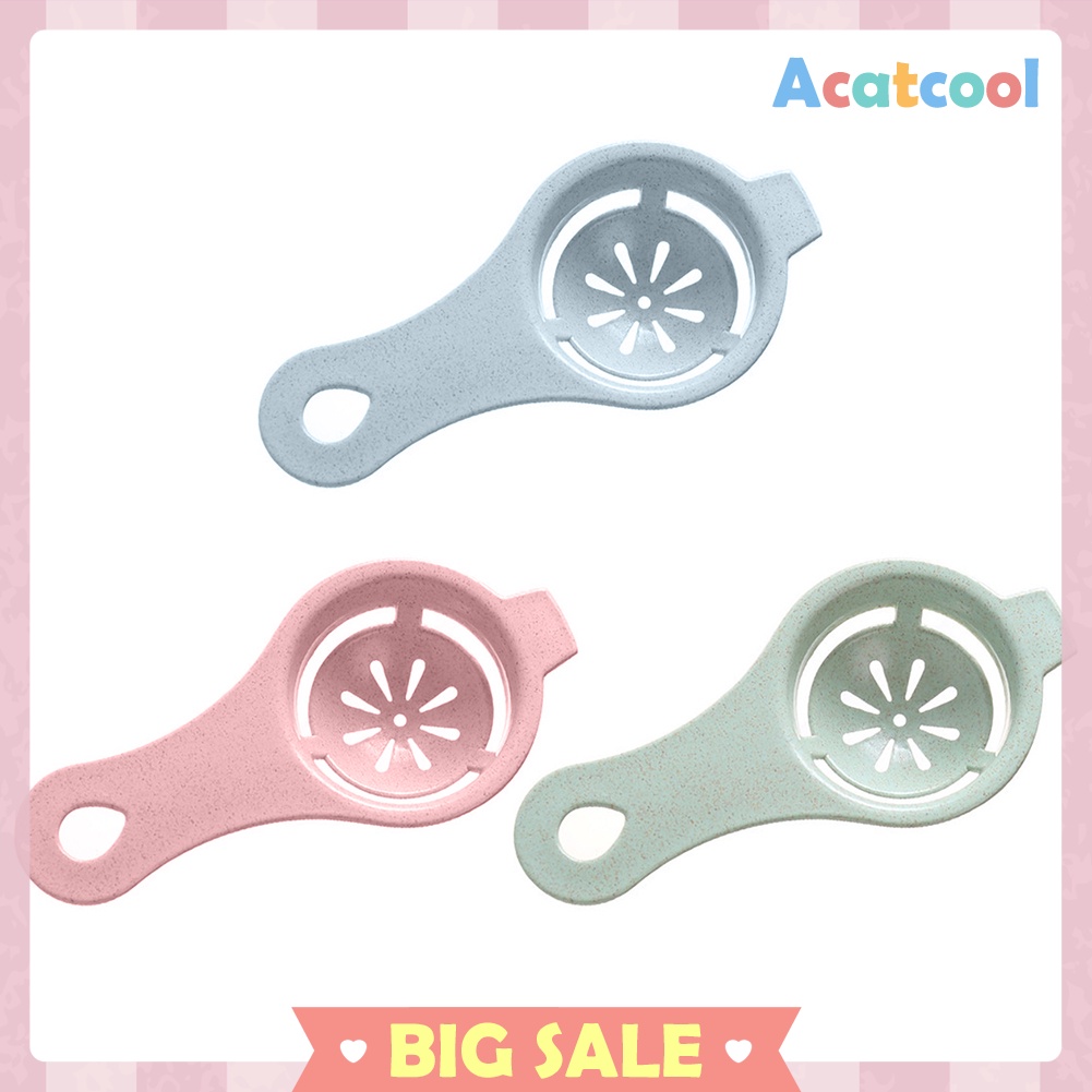 Wheat Stalk Egg White Yolk Separator Kitchen Baking Egg Strainer Gadgets