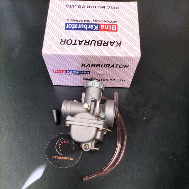 Karburator satria 2 tak 6 speed hiu lumba komplit binapart