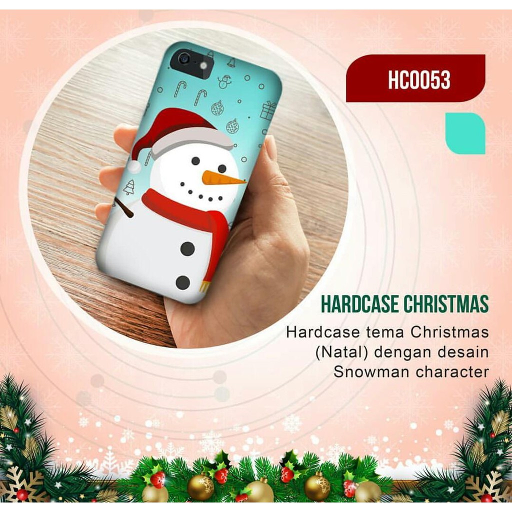 Murah Custom Hardcase Hp Vivo Y23 Vivo Y28 Vivo Y37 All Tipe Tema Natal Diskon Shopee Indonesia