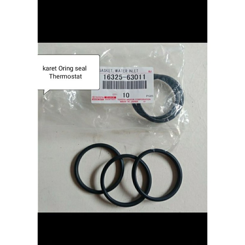 karet seal Oring Thermostat great Corolla all new twicam innova Vios Yaris DLL Original