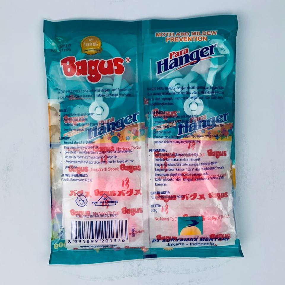 BAGUS PARA HANGER 200g / KAMPER