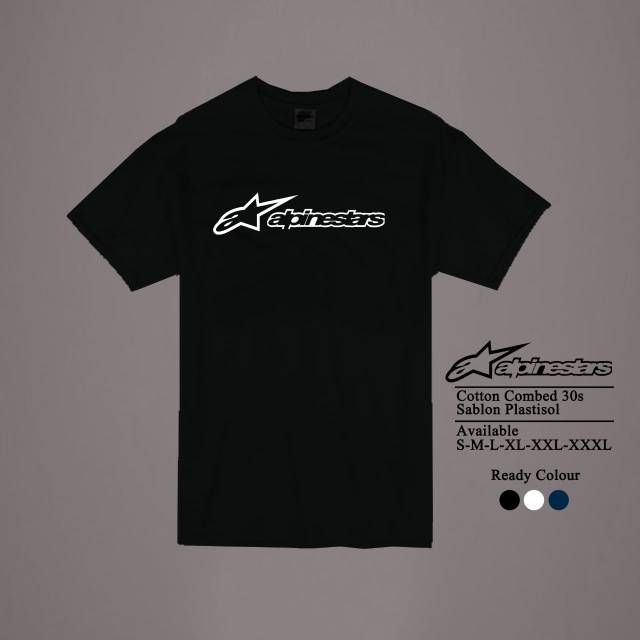 Tshirt alpinestar / kaos alpinestar / kaos distro