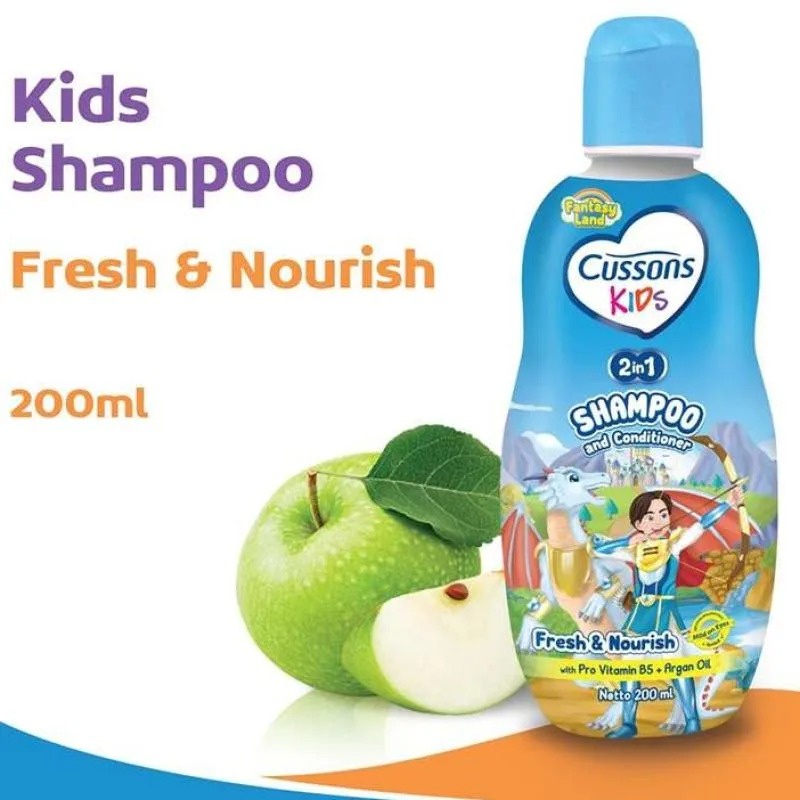 Cussons Kids Shampoo 2in1 Fresh &amp; Nourish - 200ml