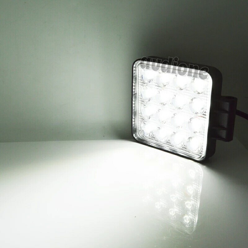 Fog lamp LED lampu tembak offroad Lampu kabut model kotak