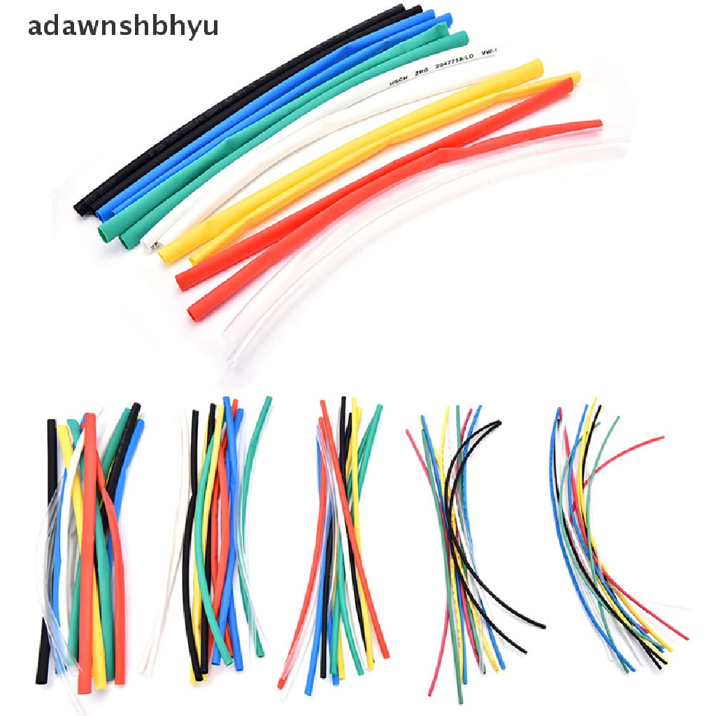 Adawnshbhyu 8ukuran 70pcs Assortment 2:1 Heat Shrink Tubing Tube Sleeving Wrap Wire Cable Kit