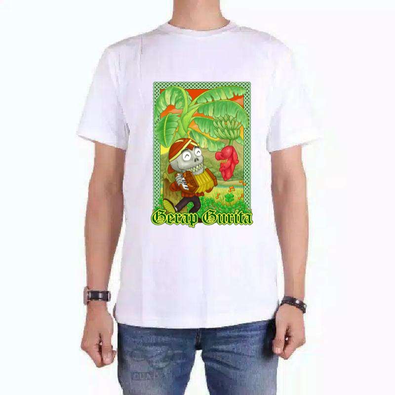 kaos band "gerap gurita"