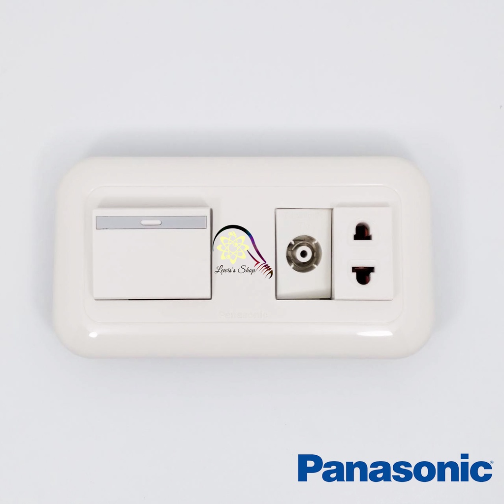 Panasonic Saklar WEJ5541 Stop Kontak WEJ10919 Outlet TV WEJ2501 Wide Series