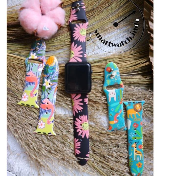 Barang Trend ✅  ✅ Strap smartWatch motif original Sport Band  iwatch 123456 / HW12 HW16 T500 W26 IWO