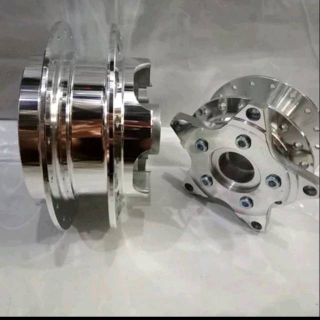 Tromol mx king 150 mxking150 krum crum chrome depan belakang