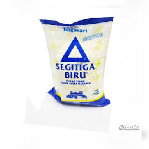 

b011tee Terigu Segitiga Biru Protein Sedang 1Kg - Bubble Ato Dus Da01D100