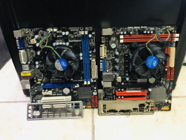 Paket Motherboard H55 Core i5 650 plus fan Ram 8gb