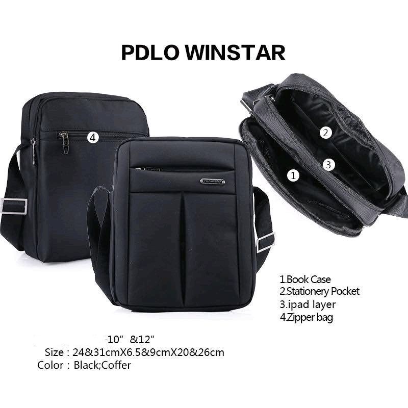 Tas Selempang pria Import Polo Winstar ORIGINAL 10&quot;