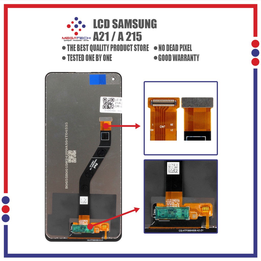 LCD Samsung A21 A215 Fullset Touchscreen - ORI