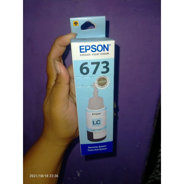 

tinta epson 673 warna komplit