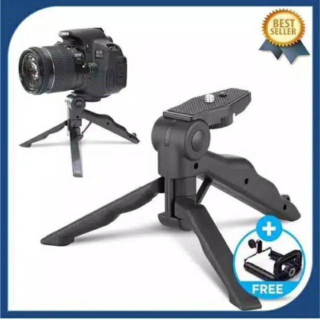 Tripod Kamera Dslr Tangan Mini Premium Hand Camera Foldable Pistol Profesional Kuat Original