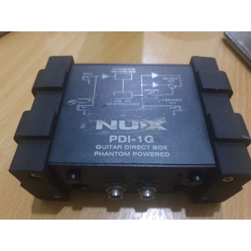 Nux DI box cab Sim mantap