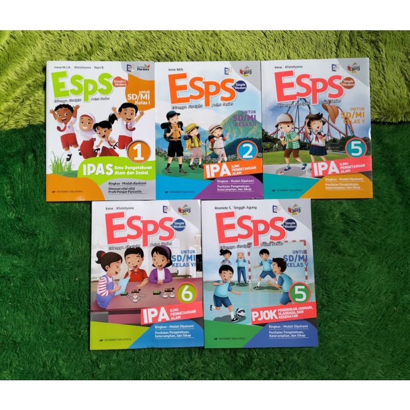 ORIGINAL BUKU ESPS IPA ILMU PENGETAHUAN ALAM PJOK PENDIDIKAN JASMANI OLAHRAGA DAN KESEHATAN KELAS 2 