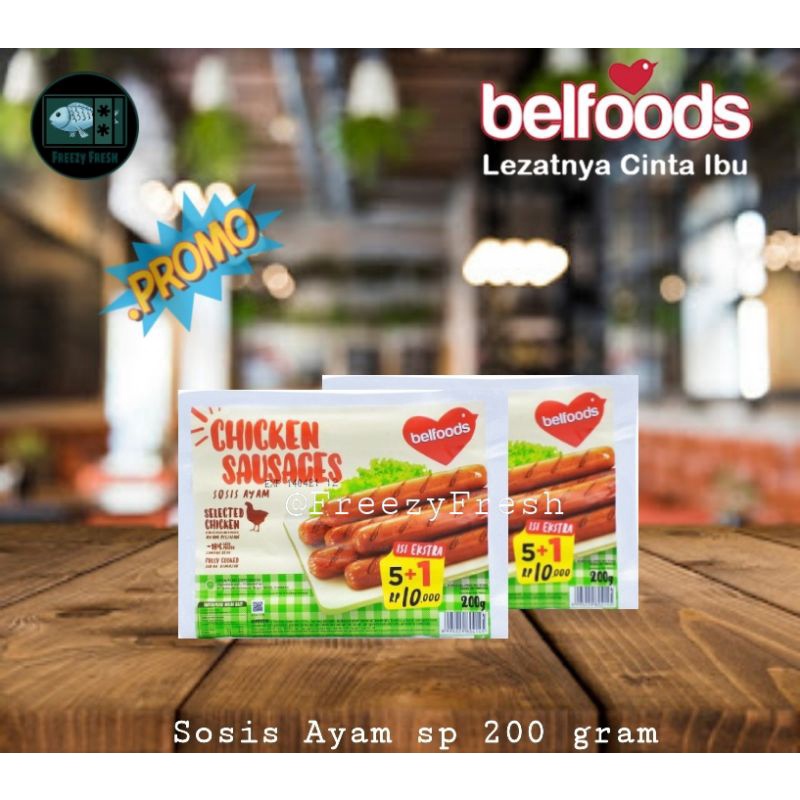 

BELFOODS Chicken sausage 200gram
