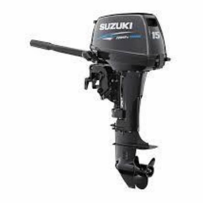 Suzuki 15 Hp 2Tak Dt15Al Mesin Tempel Kapal