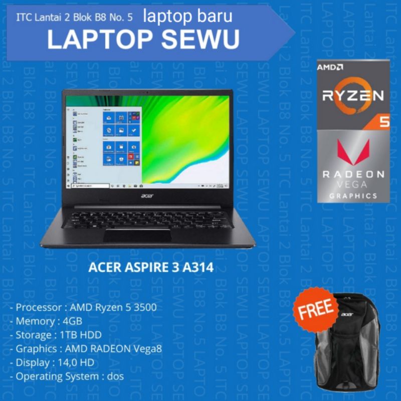 ACER ASPIRE 3 A314