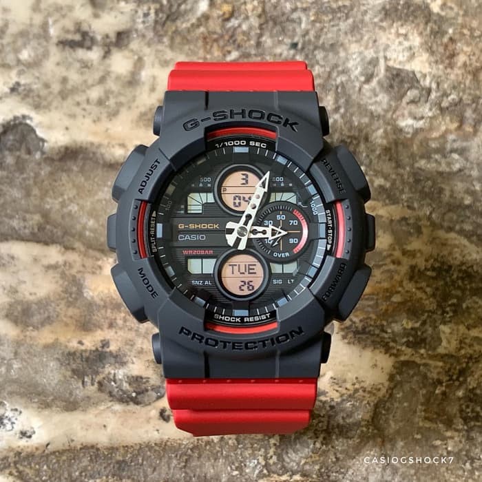 Casio G-Shock GA-140-4A / Gshock GA140-4A Original  GARANSI RESMI