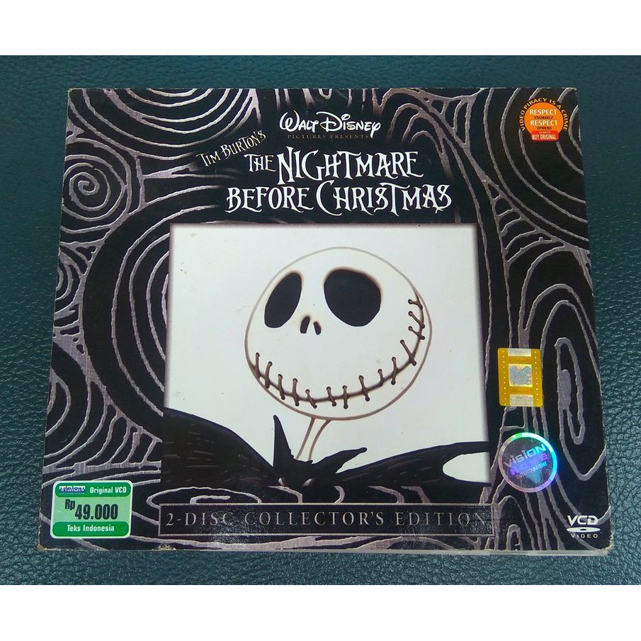 Kaset VCD Night Before Christmas Collector Edition Original