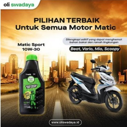 Oli Motor Matic Sport 10W - 30 (Oli Swadaya PanaOil)