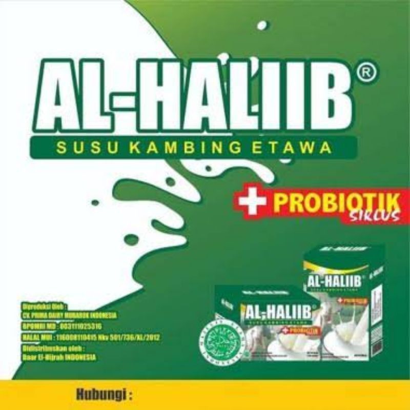 

Susu Kambing Etawa Al Khalib Probiotik Siklus