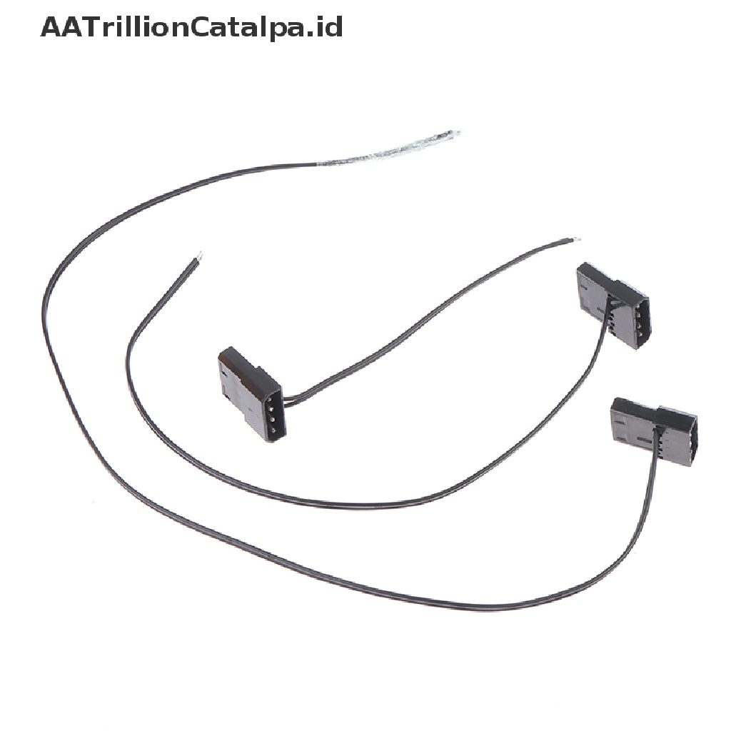 Aatrillioncatalpa 1PC 5V 4 Lubang 4-pin D-port ide Besar 4Pin male &amp; female Kabel power Konektor