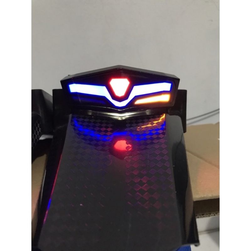 Buntut Spakbor Belakang LED 3in1 Honda CRF 150 XR 150 Lampu Stop LED CRF