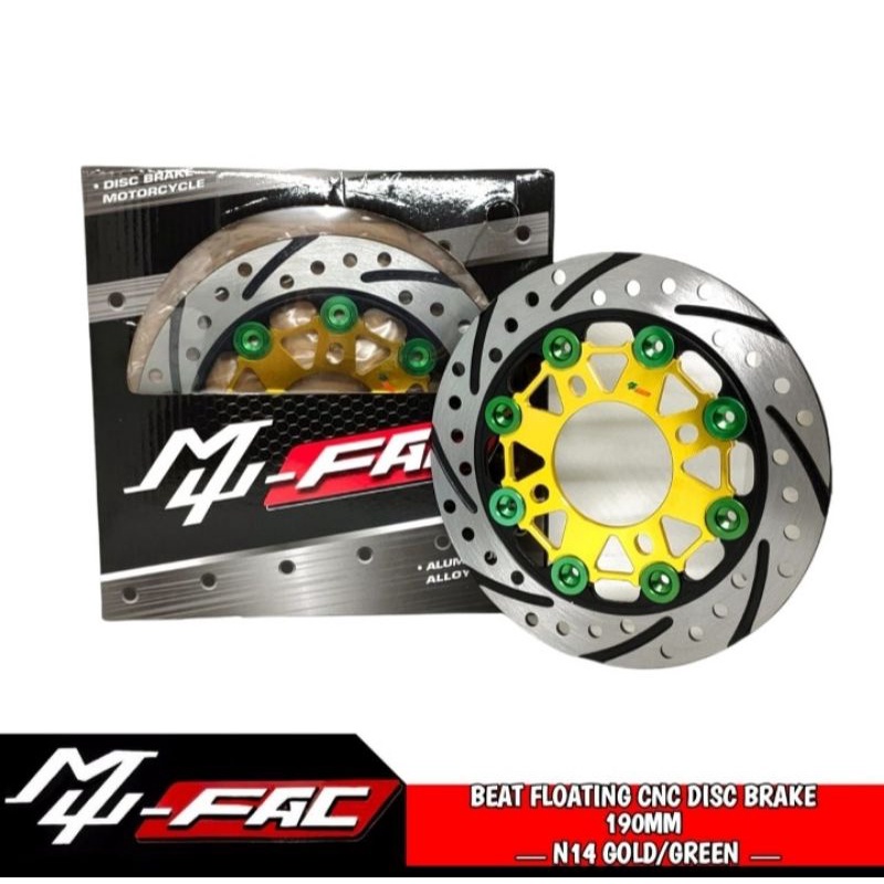 Discbrake Disc Piringan 190mm mu-fac Nissin Model Brembo Honda Yamaha disc piringan cakram