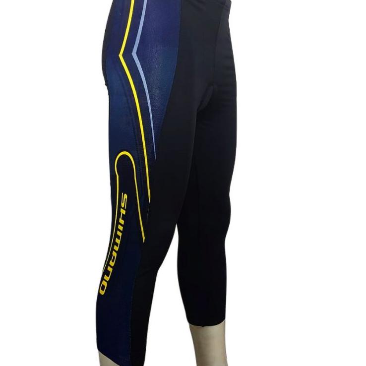 Celana Sepeda Padding Panjang Ketat/Celana Gowes Panjang ☊ 50