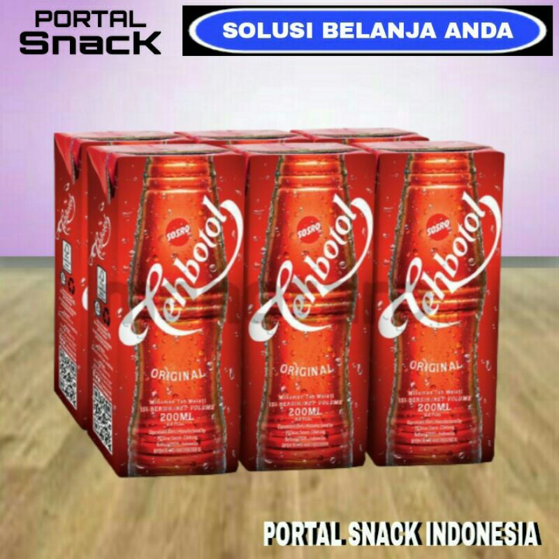 

TEH BOTOL Sosro kotak 200ml/pcs