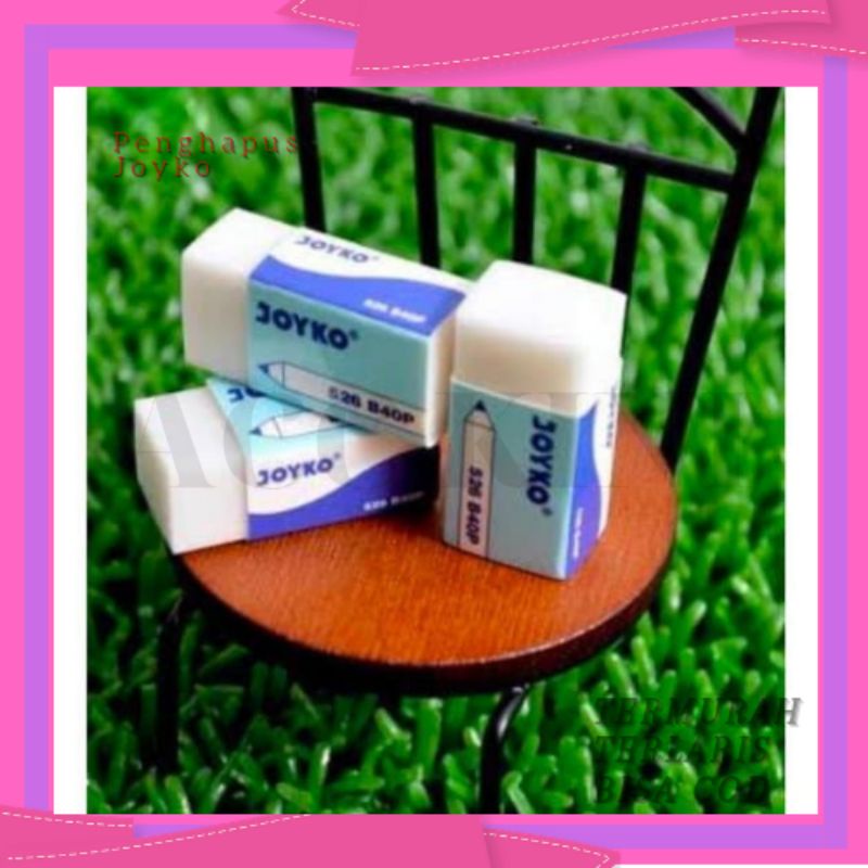 

AccKini - Penghapus Joyko Kecil Eraser Joyko B40 Hapusan Stip Joyko Kecil Putih ATK Termurah