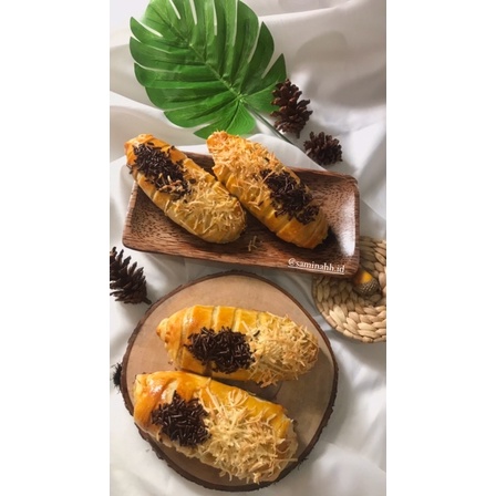 

Pisang lilit Coklat keju