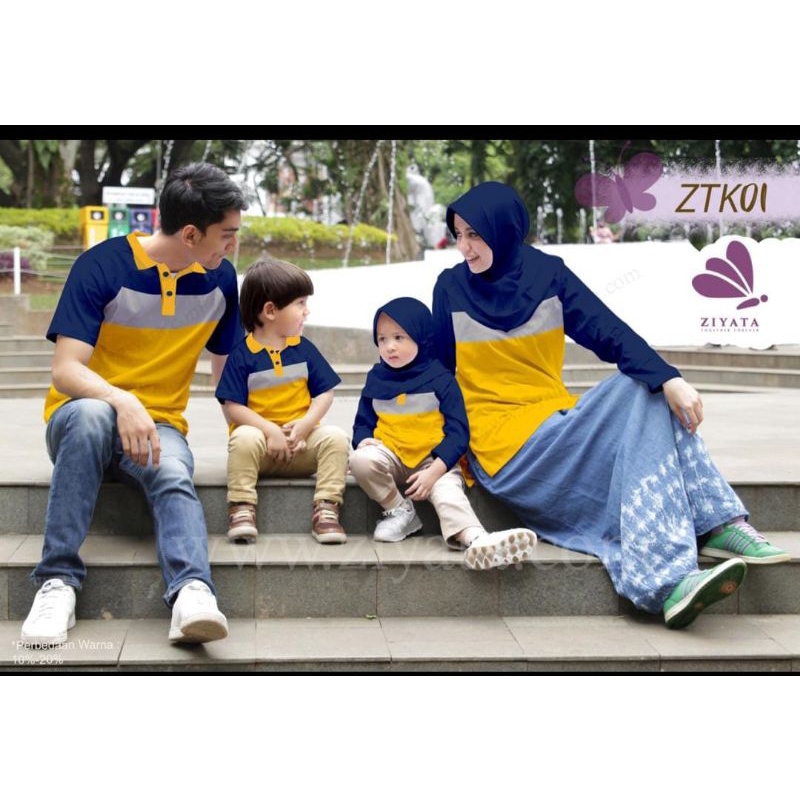 KAOS ZIYATA KAOS COUPLE KELUARGA