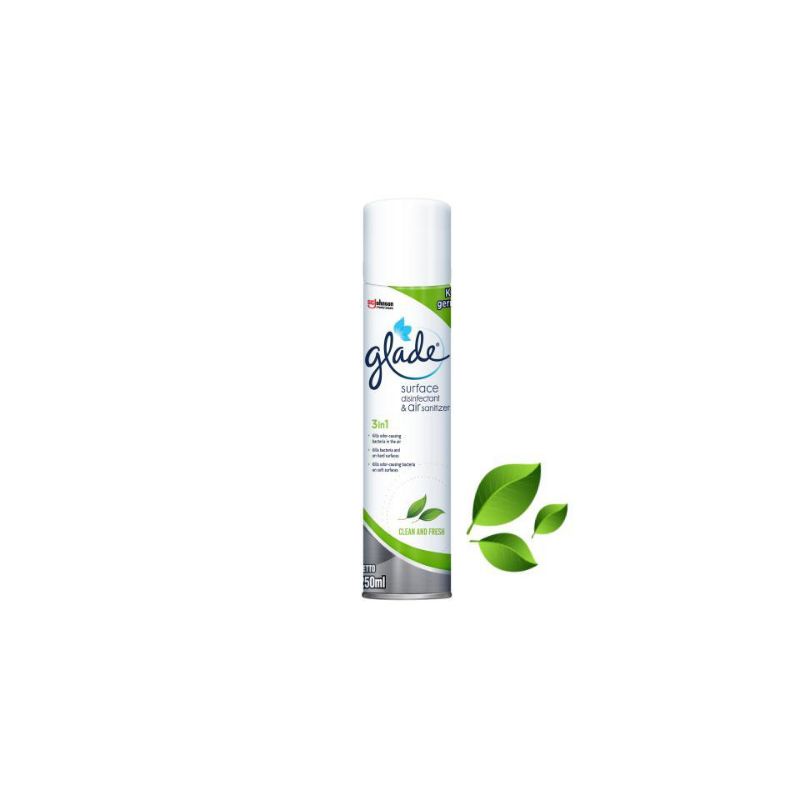 glade surface disinfectant &amp; air saniter 250 ml