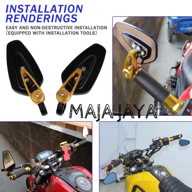 SPION JALU OVAL VIXION VERZA CB150R TIGER BYSON