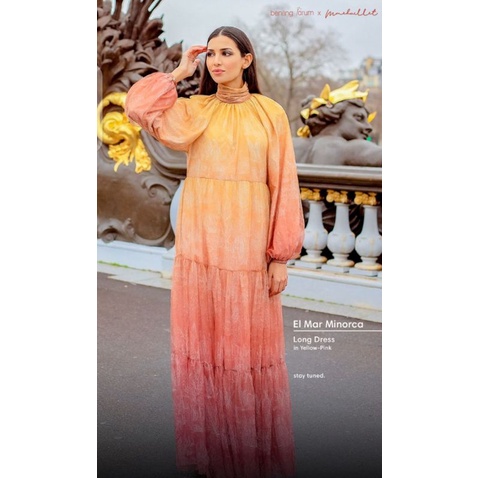 EL MAR MINORCA LONG DRESS BENANG JARUM