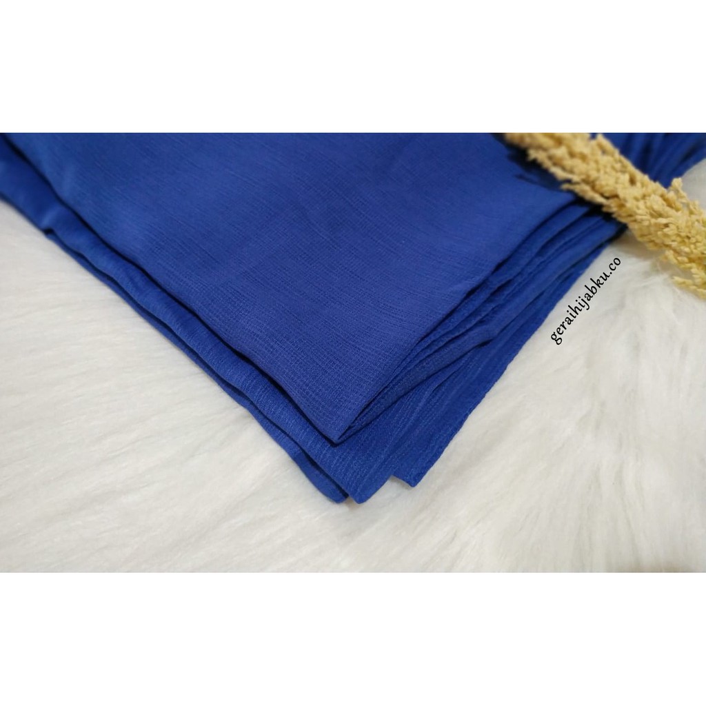 Jilbab segi empat Cornskin Premium Jahit Tepi/ Jilbab Serat Jagung / CORNSKIN-Birel