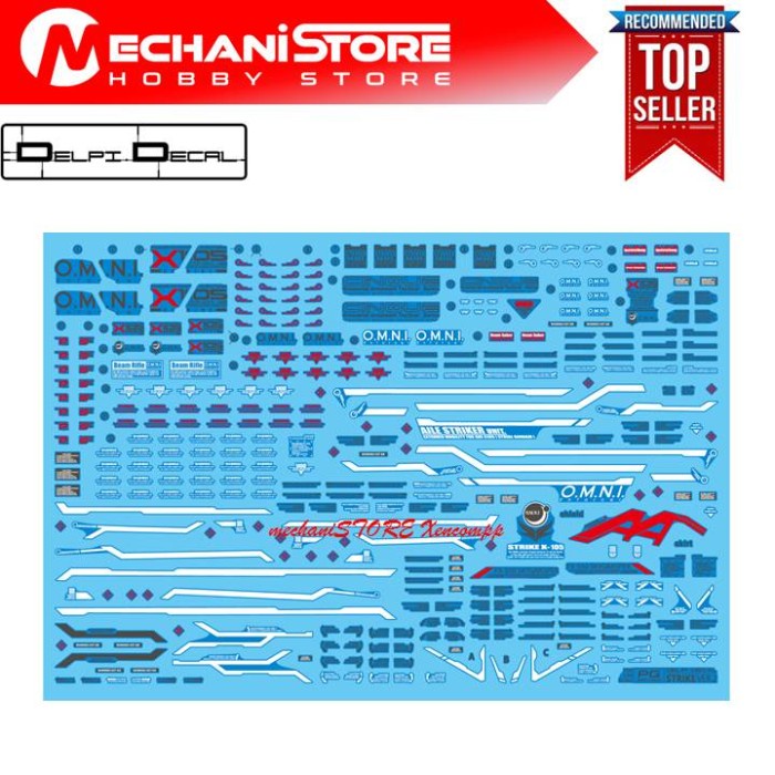 Water Decal PG STRIKE GUNDAM by DELPI