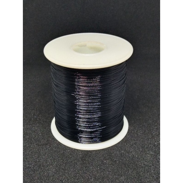 Kawat Tembaga Warna Hitam Jerman ukuran 0,40 - 0,80 / ½ Ons